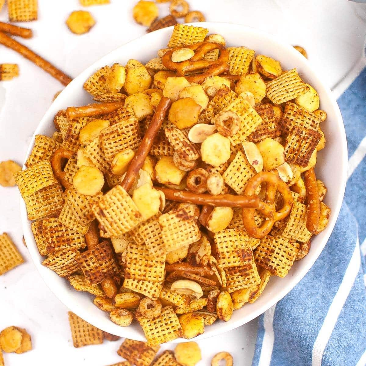 Air Fryer Chex Mix