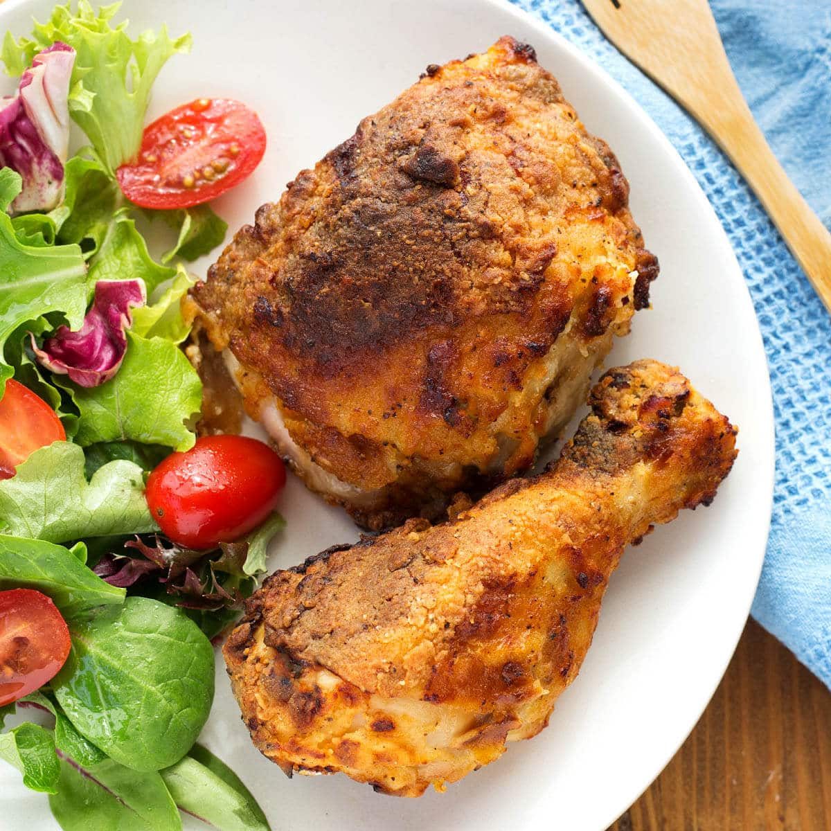 Fried Chicken with Tsp Onion Powder