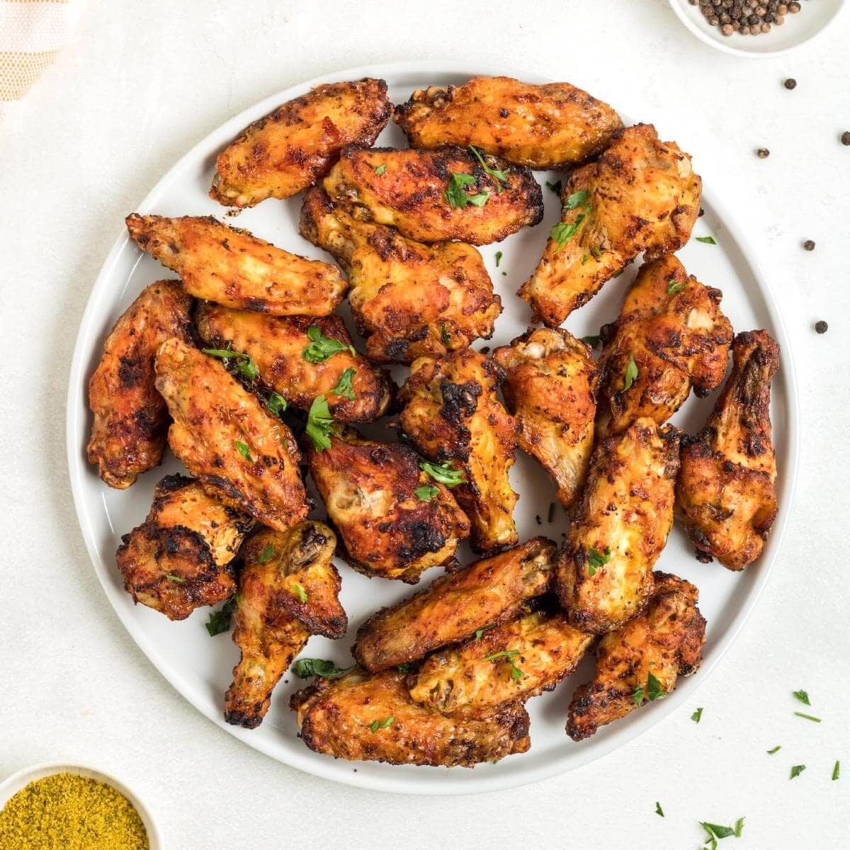 Lemon Pepper Chicken Wings with Avocado Oil
