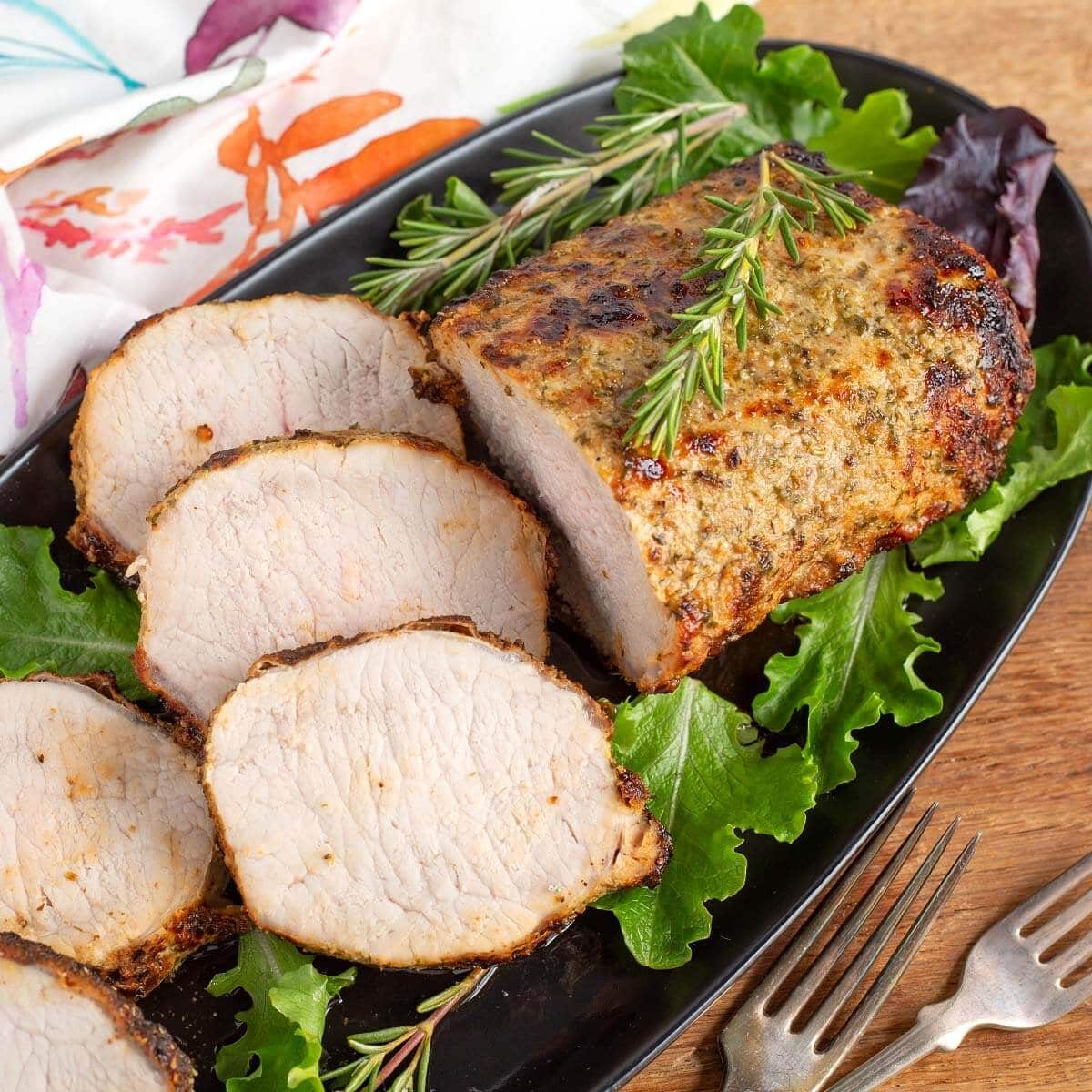 Pork Loin Roast with Dry Spice Rub