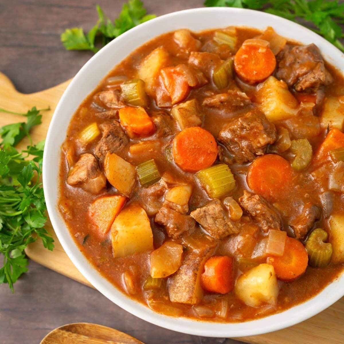 Beef Stew with Quick Tapioca Granules