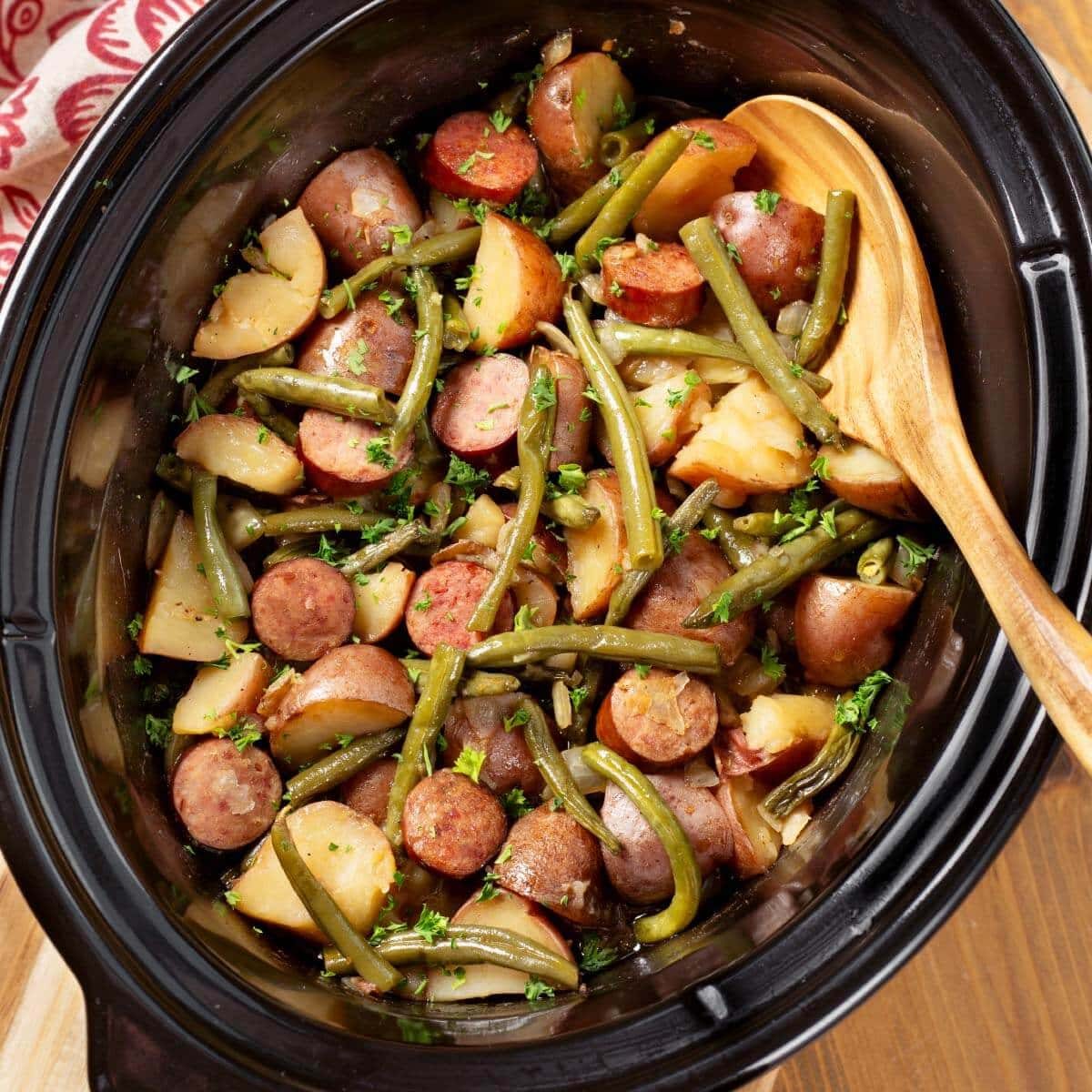 Swamp Potatoes with Chicken Broth