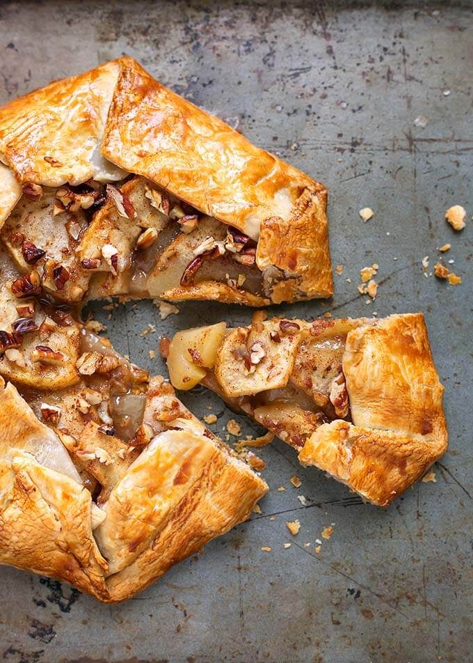 Apple Galette with " Pie Crust
