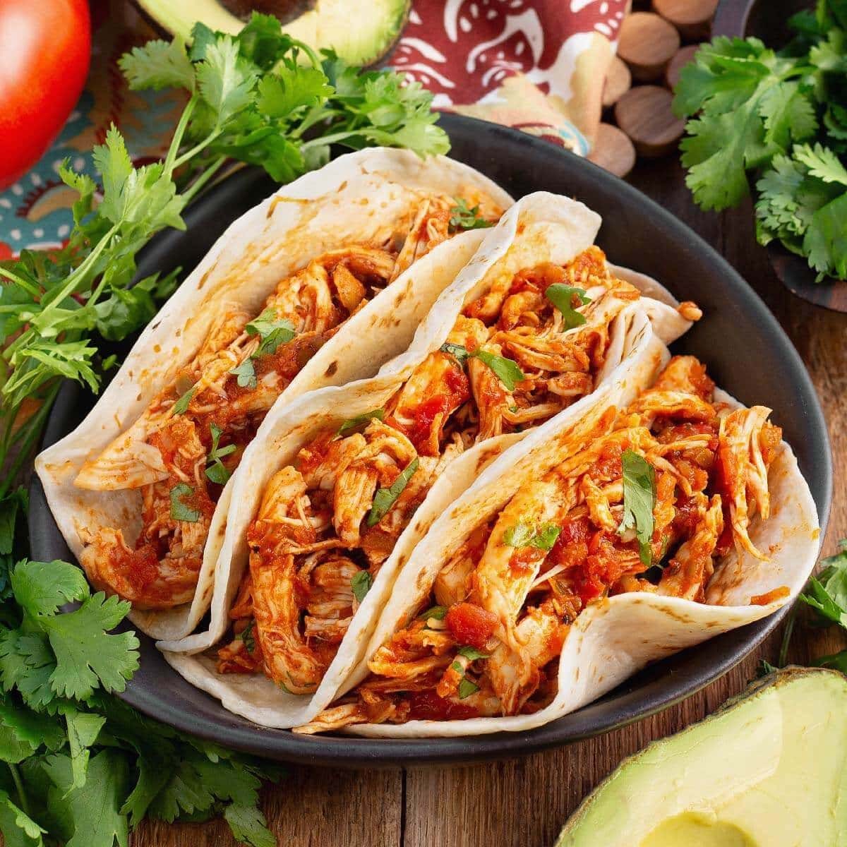 Baked Salsa Chicken with Tomatoes