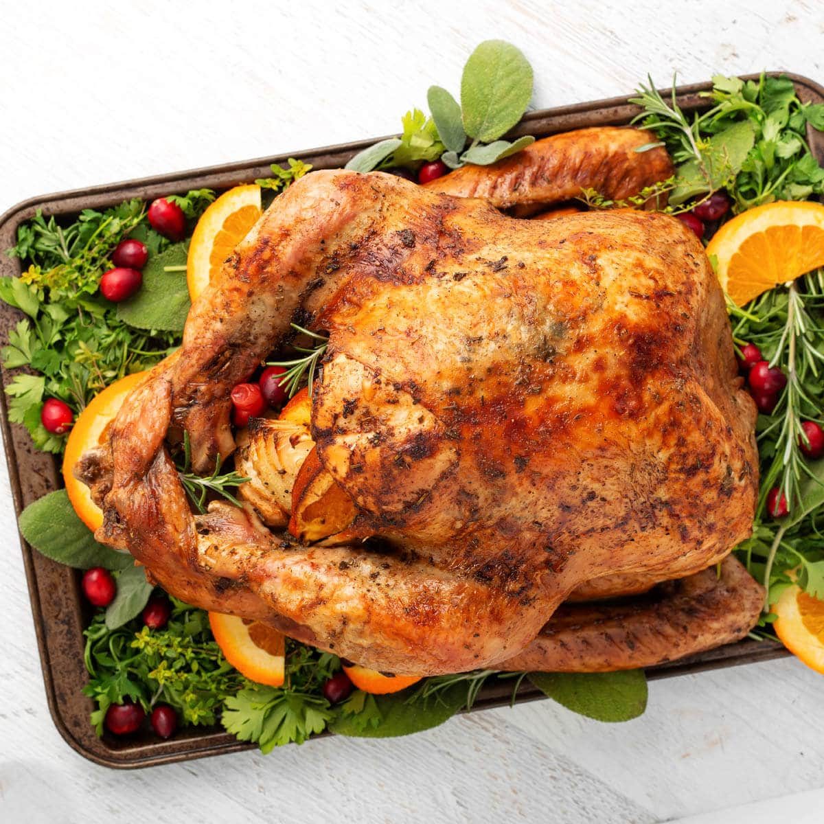Thanksgiving Turkey with Herbs