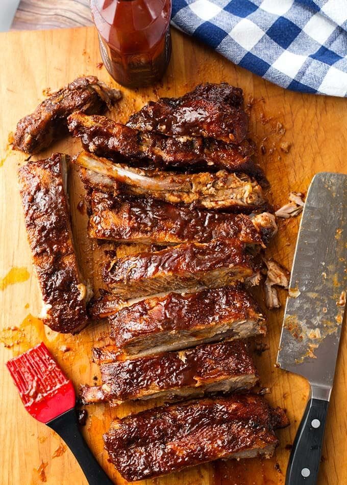 Baby Back Ribs with Bbq Sauce I
