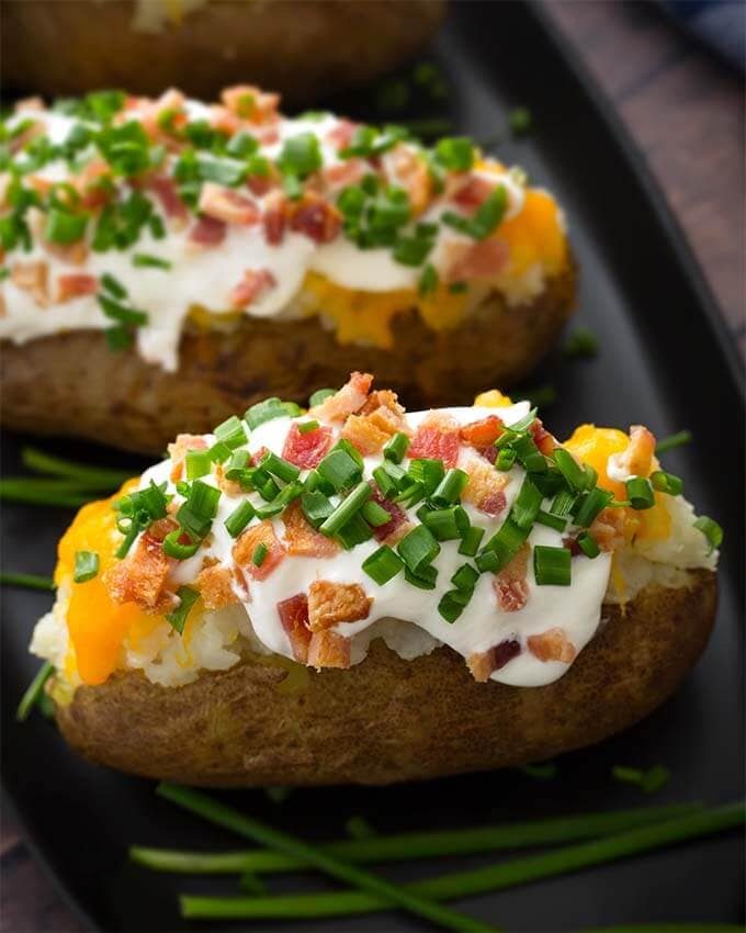 Baked Potatoes in the Pressure Cooker