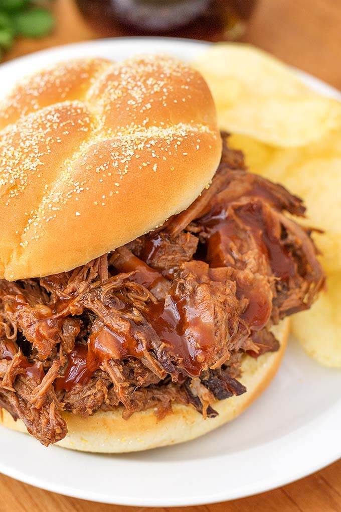 Barbecue Beef Roast in the Pressure Cooker