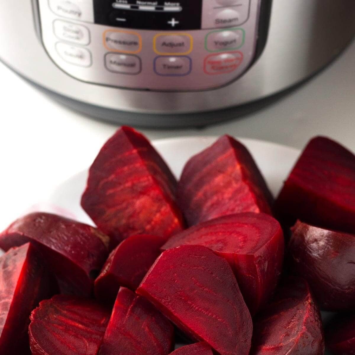 Beets in the Pressure Cooker