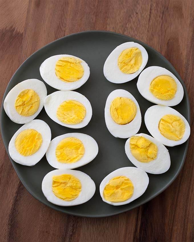 Pressure Cooker Boiled Eggs