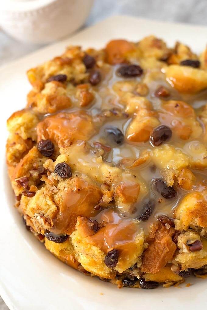 Pressure Cooker Bread Pudding