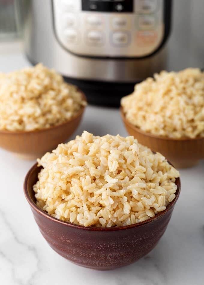 Brown Rice in the Pressure Cooker