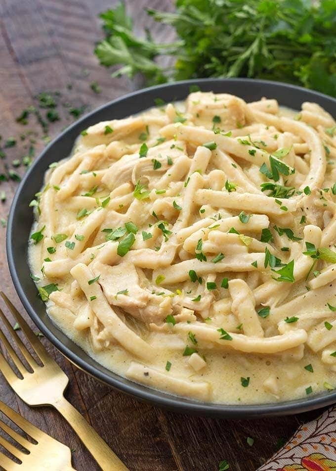 Chicken and Noodles with Mixed Vegetables