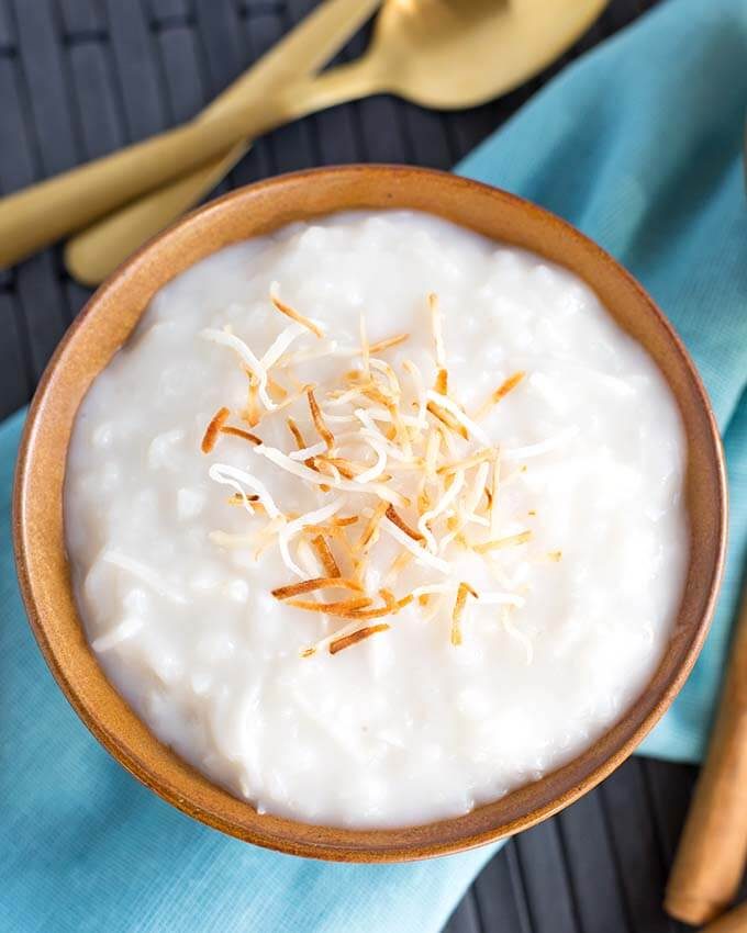 Coconut Rice Pudding in the Pressure Cooker