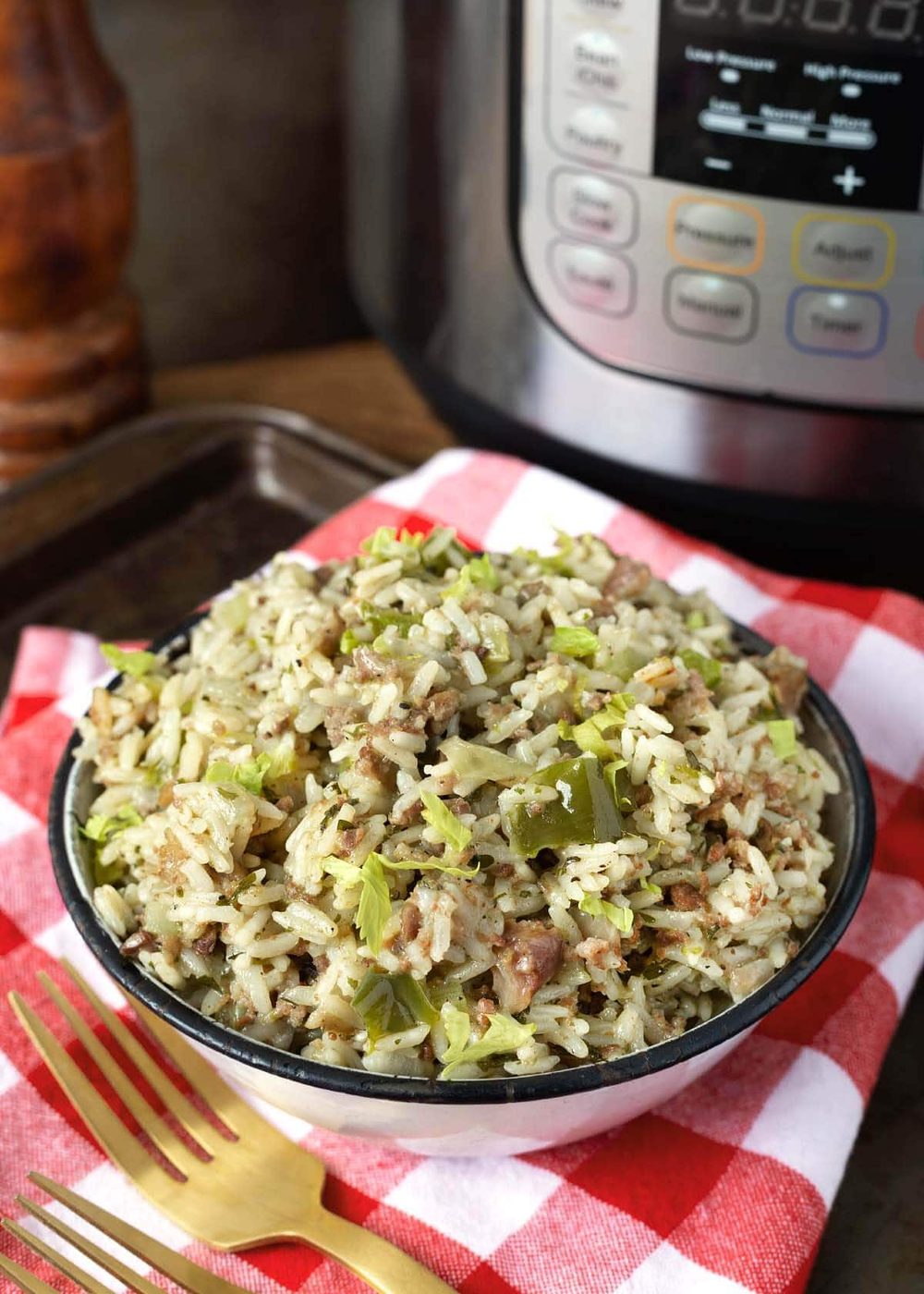 Dirty Rice with Low Sodium Chicken