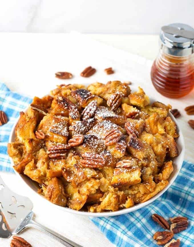 French Toast Casserole with Brown Sugar