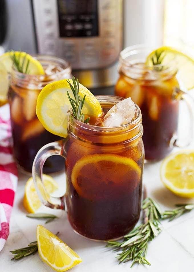 Pressure Cooker Iced Tea
