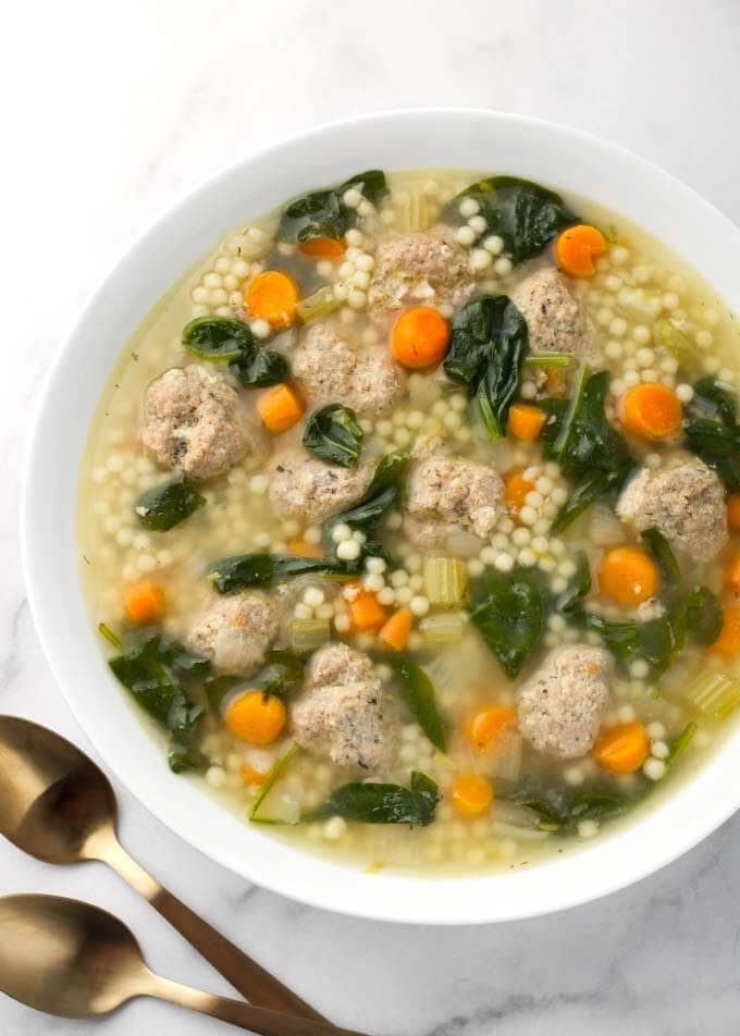 Pressure Cooker Italian Wedding Soup