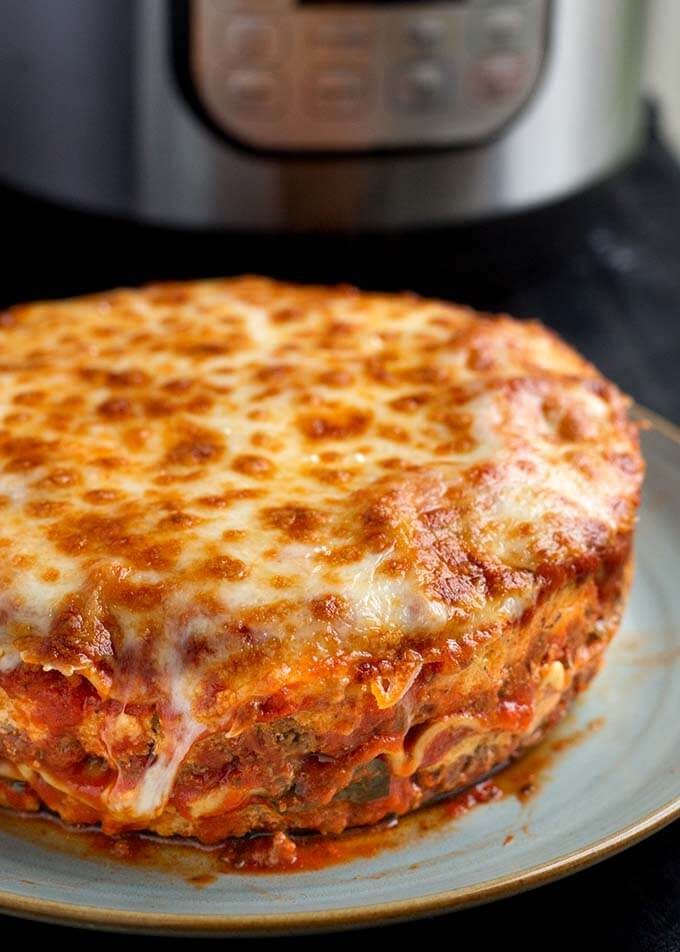 Lasagna in the Pressure Cooker