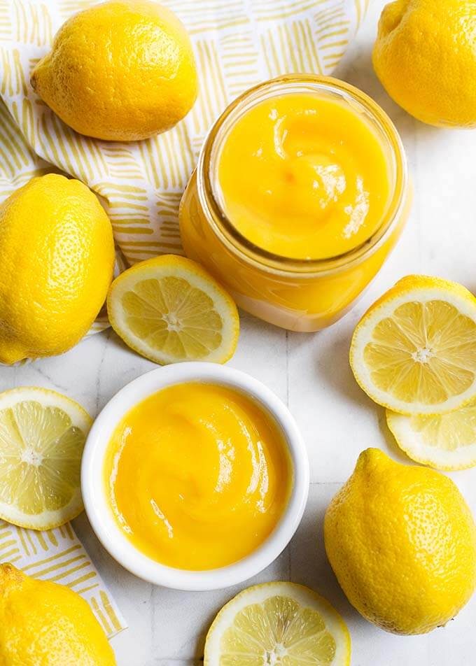 Lemon Curd with Egg Yolks
