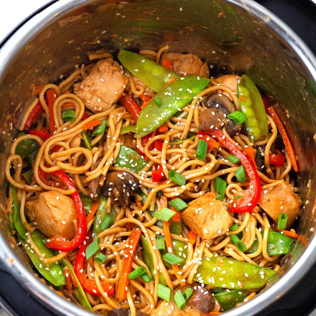 Pressure Cooker Lo Mein