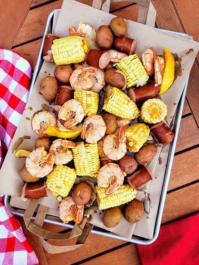 Low Country Shrimp Boil in the Pressure Cooker