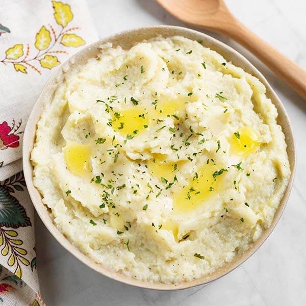 Pressure Cooker Mashed Cauliflower