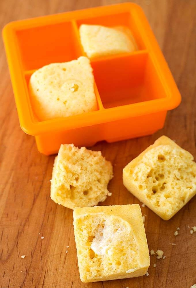 Pressure Cooker Mini Cornbread Squares