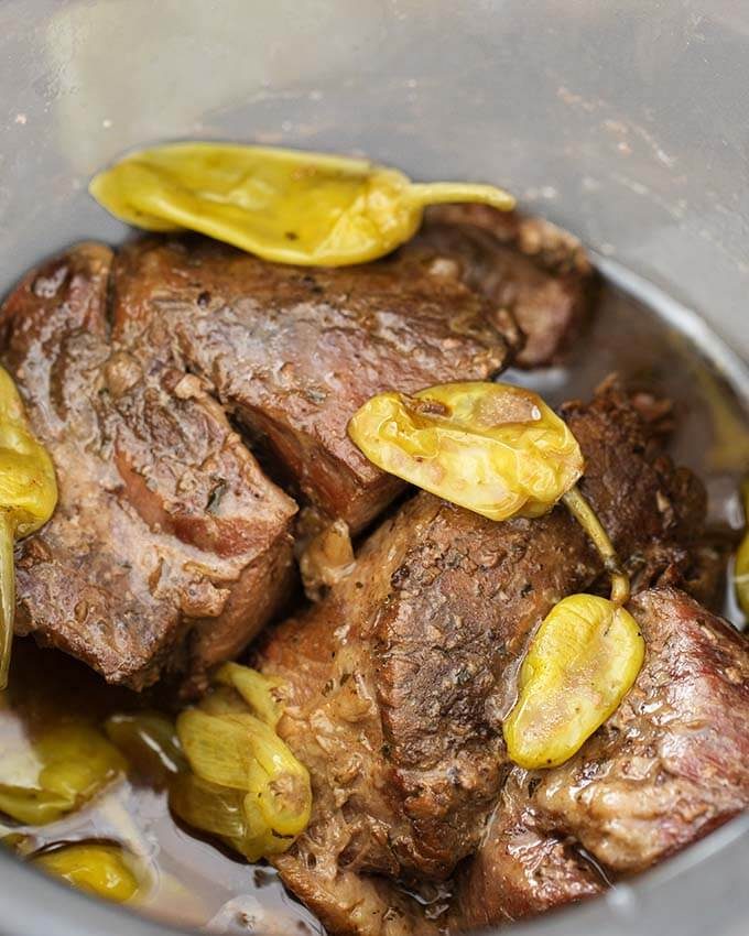Mississippi Pot Roast with Flour