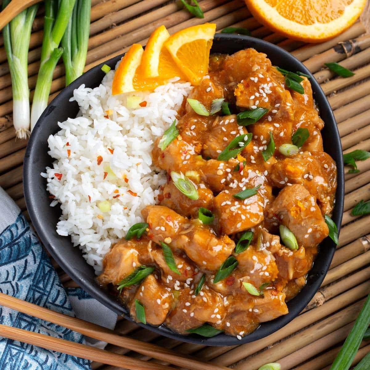 Orange Chicken in the Pressure Cooker