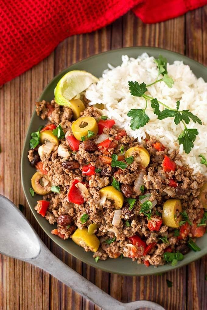 Pressure Cooker Picadillo