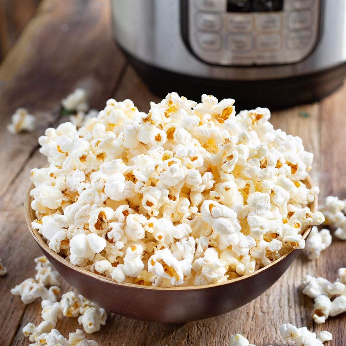 Pressure Cooker Popcorn