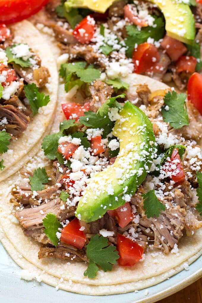 Pressure Cooker Pork Carnitas
