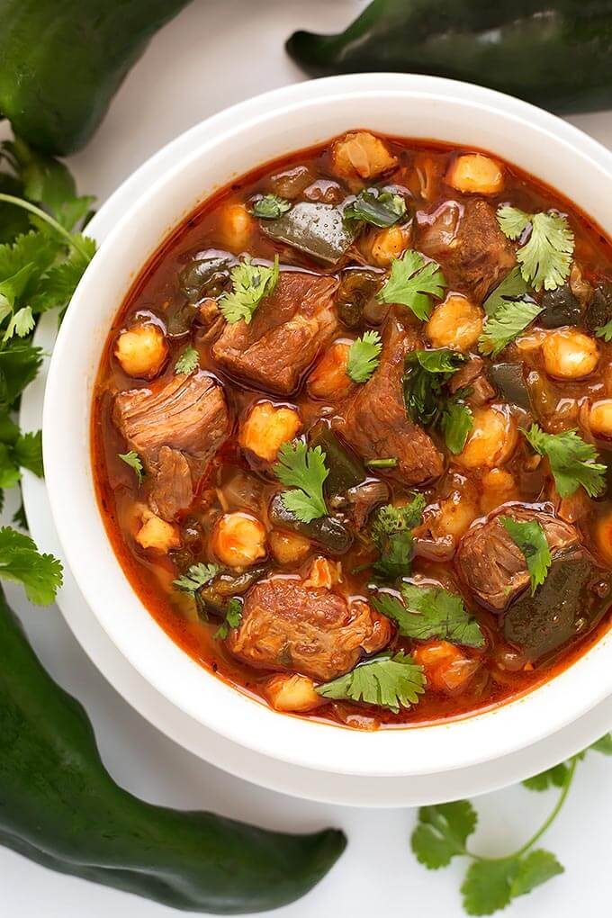 Posole - Pork Stew with Chicken Broth Low