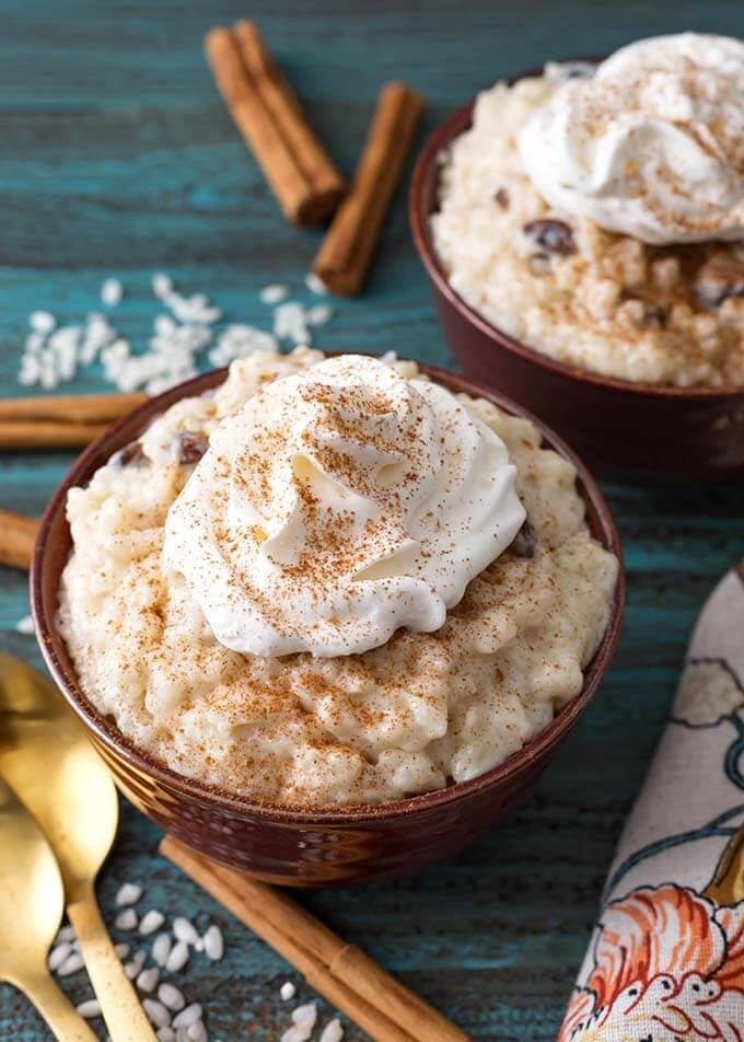 Rice Pudding with Raisins