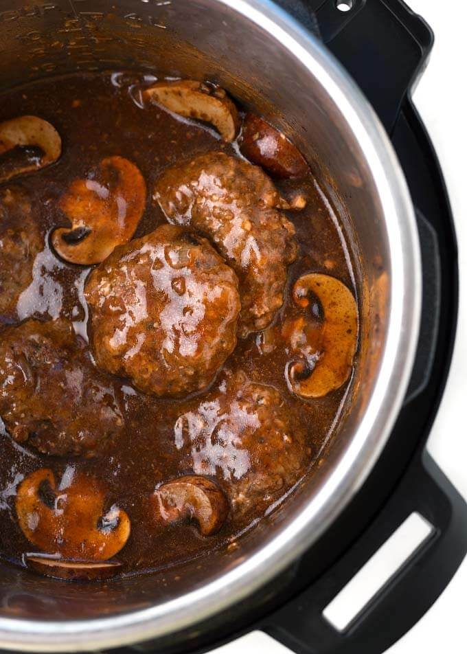 Salisbury Steaks with Tbsp Corn Starch