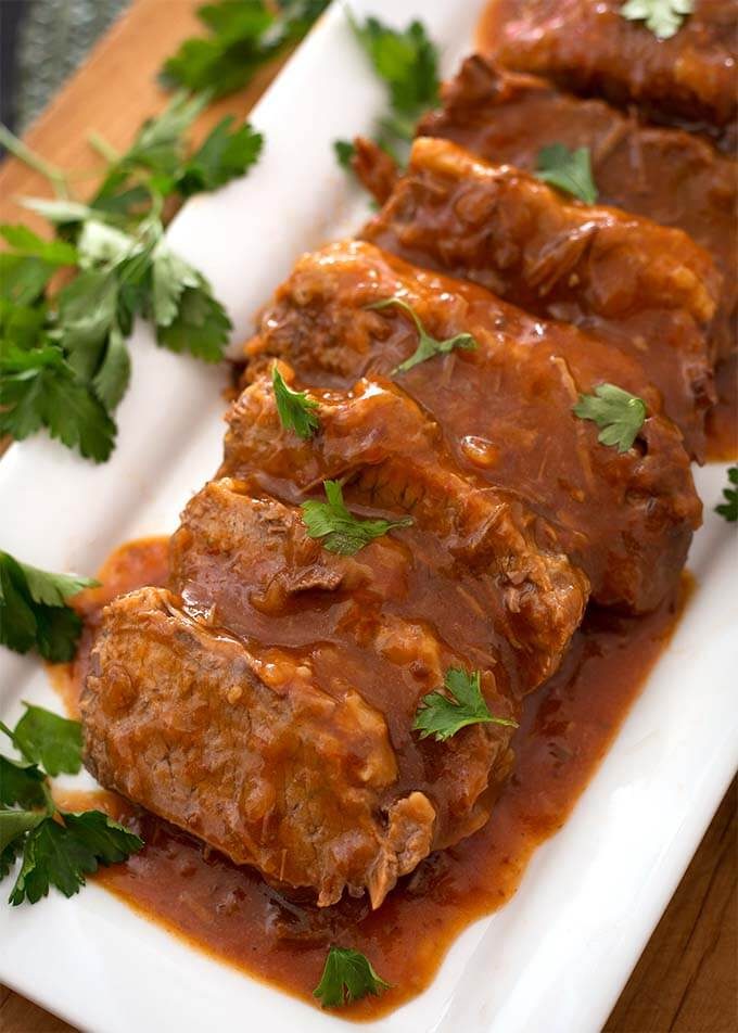 Beef Brisket with Cornstarch