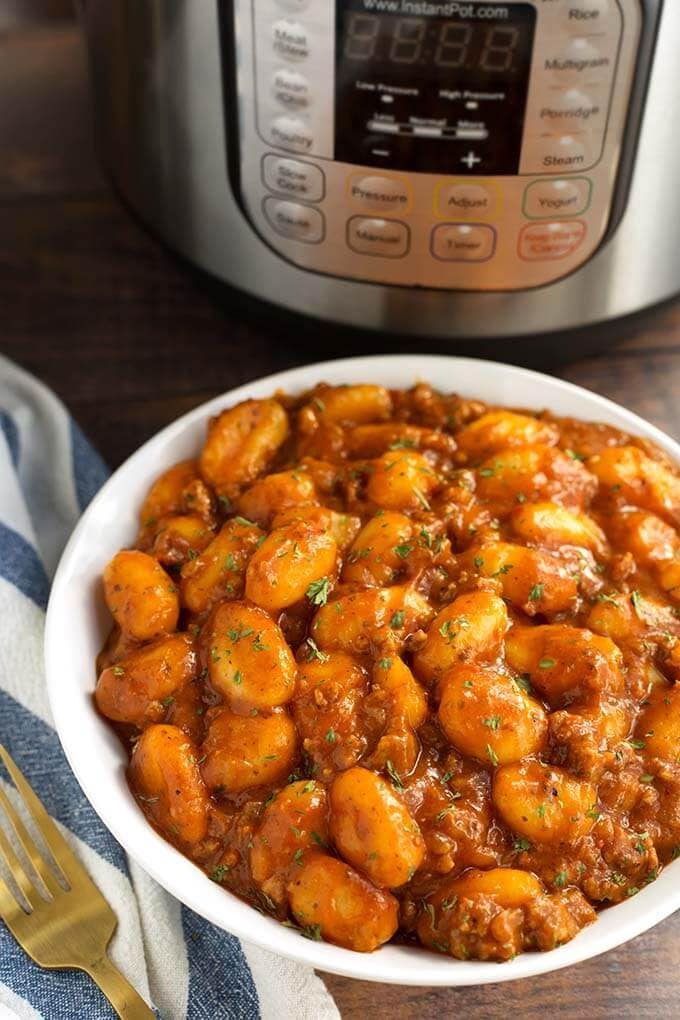 Sausage Gnocchi with Parmesan Cheese