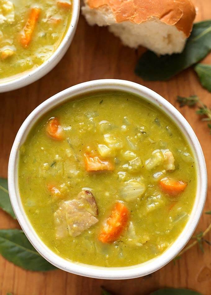 Pressure Cooker Split Pea Soup