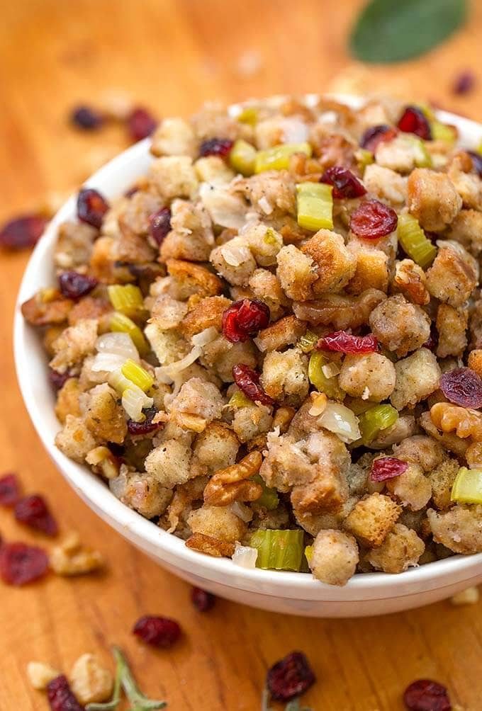 Stuffing with Bacon