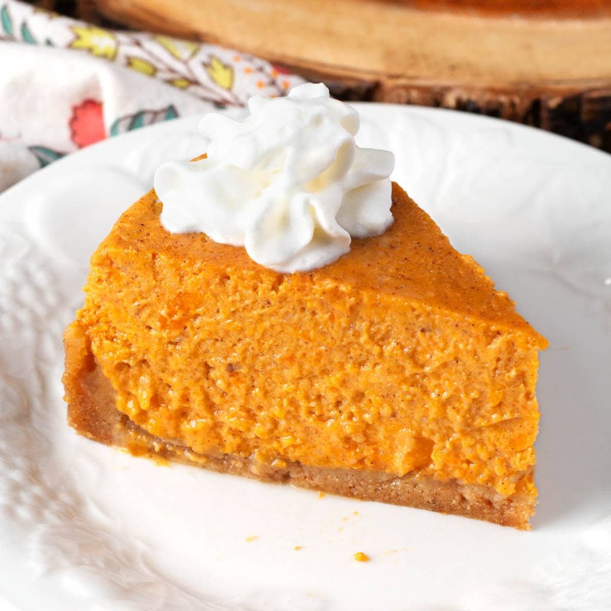 Sweet Potato Pie in the Pressure Cooker