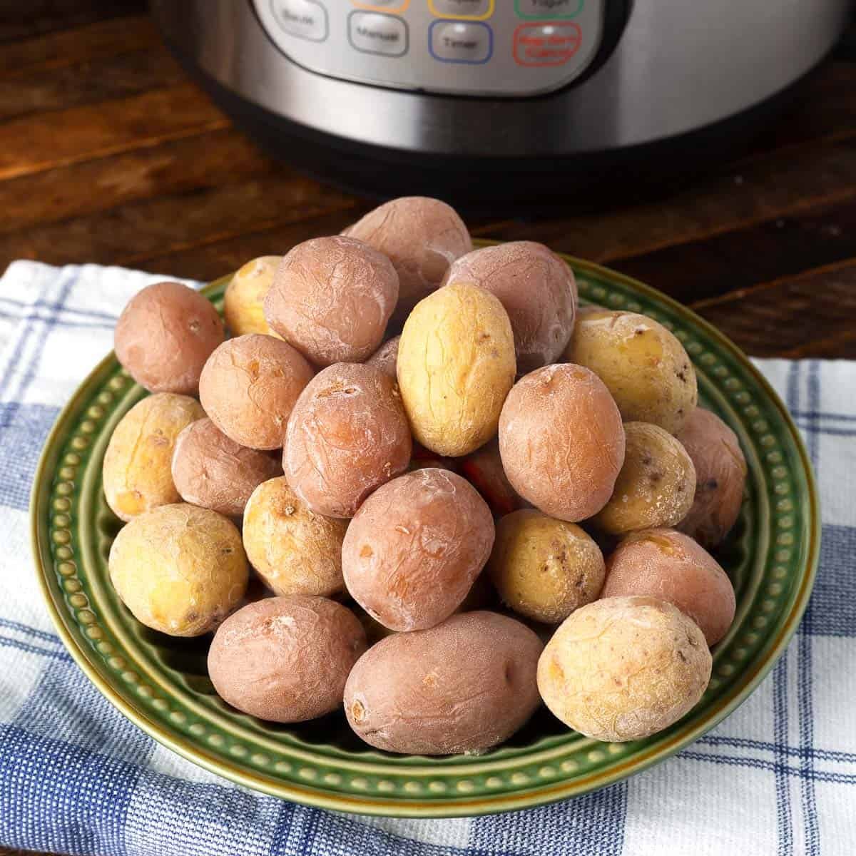 Syracuse Salt Potatoes in the Pressure Cooker