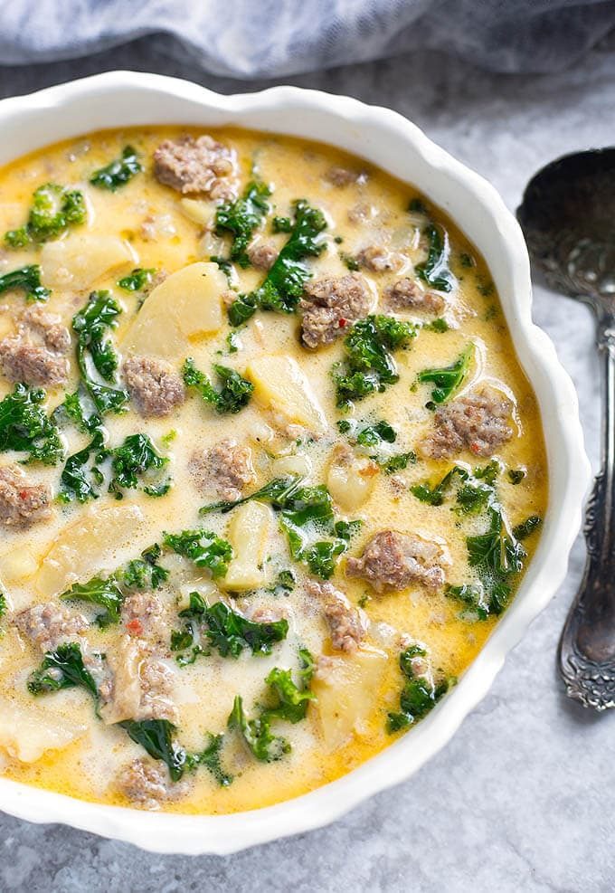 Zuppa Toscana with Spinach Baby Spinach*