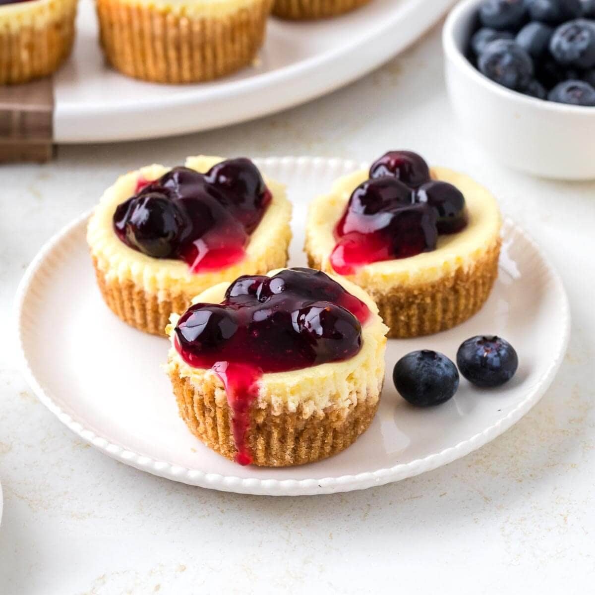 Mini Cheesecakes with Squeeze Lemon Juice