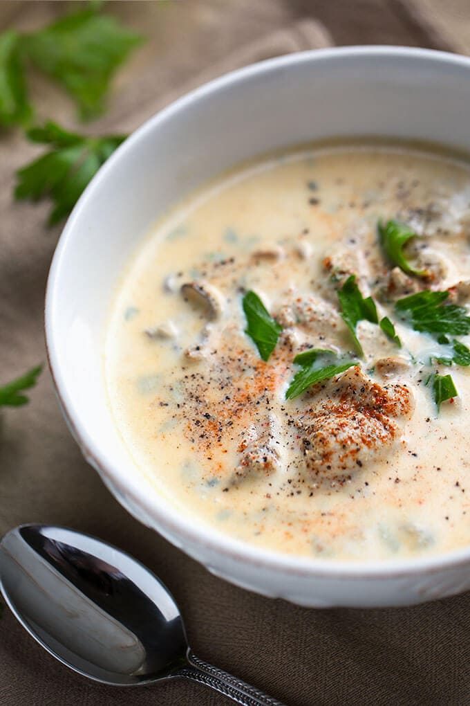 Pacific Oyster Stew with Dash Onion Powder