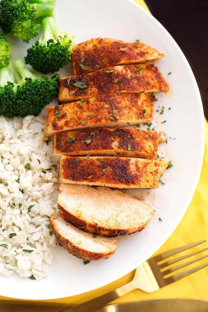 Perfectly Baked Chicken Breast with Tsp Smoked Paprika