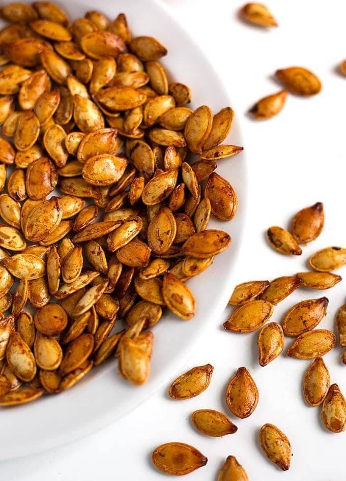How to Make Roasted Pumpkin Seeds with Tsp Ranch Dressing