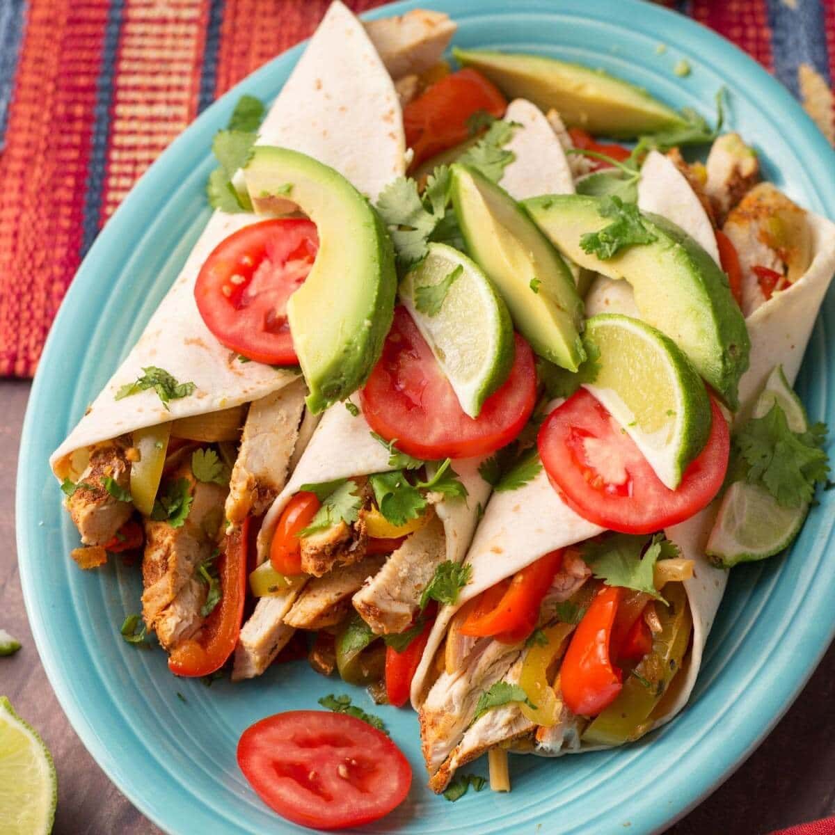 Chicken Fajitas in the Slow Cooker