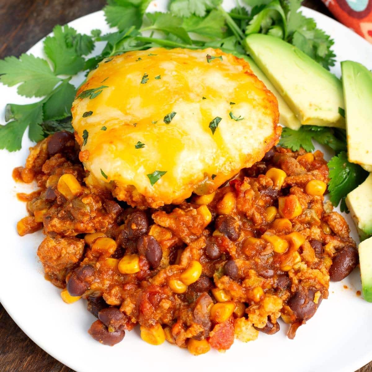 Slow Cooker Tamale Pie