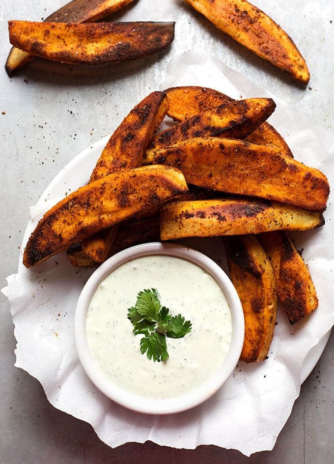 Sweet Potato Steak Fries with Tsp Smoked Paprika